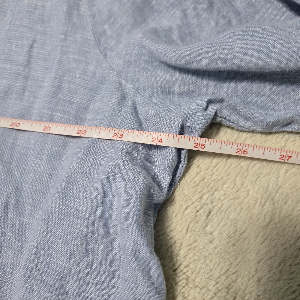 Ruby Rd Linen Tunic Top Blouse XL - Picture 8 of 11
